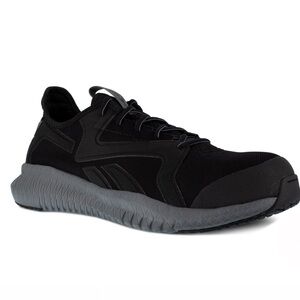 Reebok Safety Toe Flexagon 3.0 Athletic Work Shoe Size 9W New